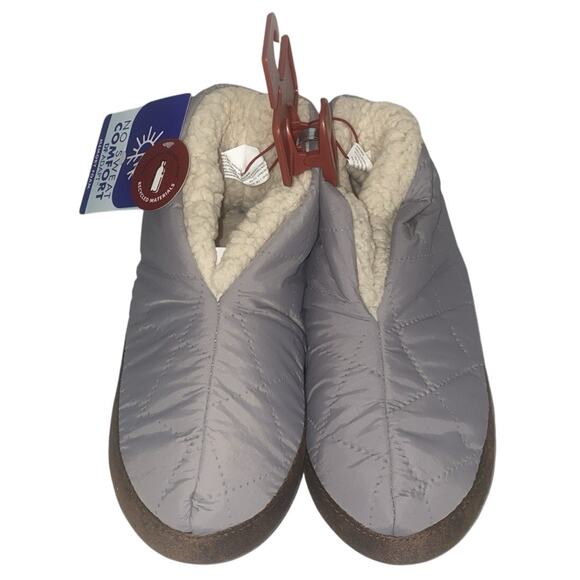 dearfoams Shoes - Dearfoams Women’s Gray Shoes/Slippers Size S (5-6) The Original Warm Up